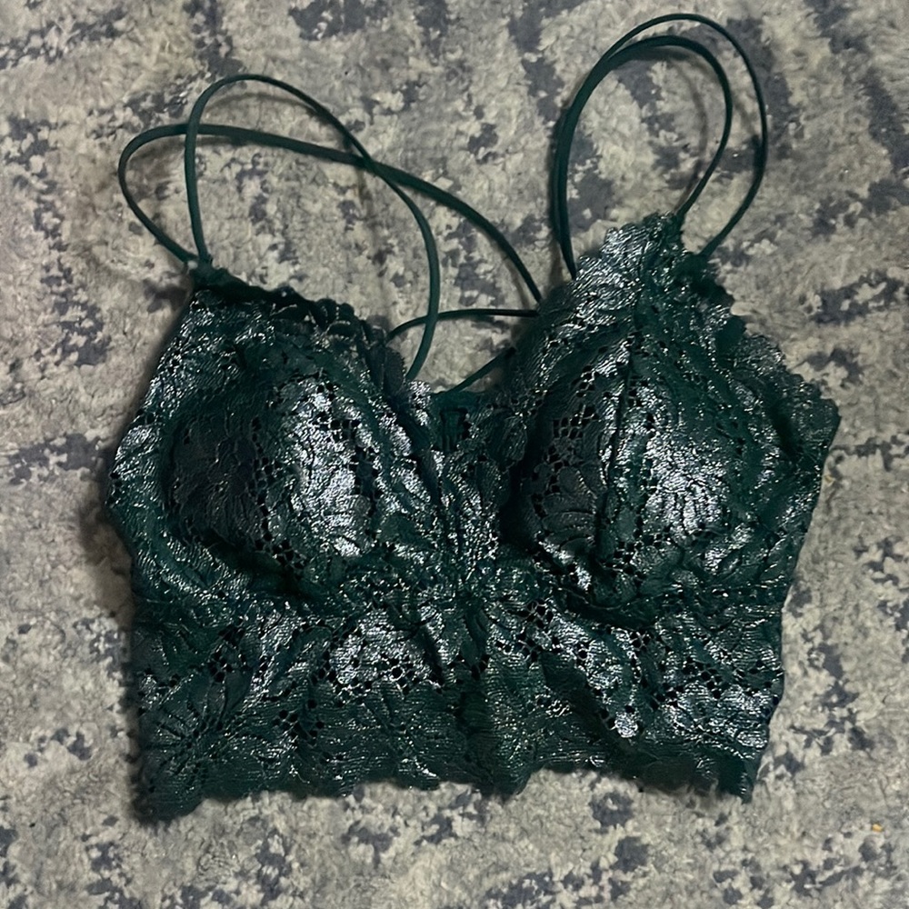 Green bralette